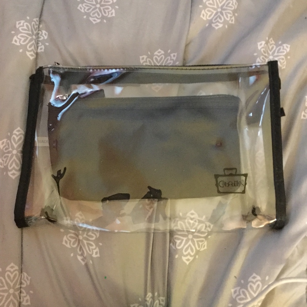 Caboodles double cosmetic bag set